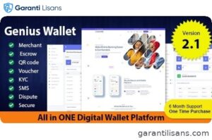 Genius Wallet – Advanced Wallet CMS with Payment Gateway API