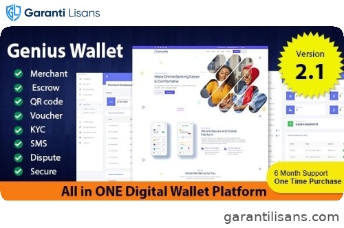 Genius Wallet – Advanced Wallet CMS with Payment Gateway API