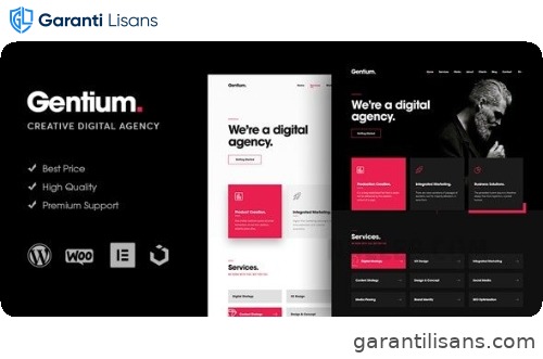 Gentium – A Creative Digital Agency WordPress Theme