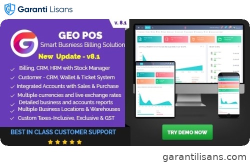 Geo POS – Point of Sale, Billing and Stock Manager Application