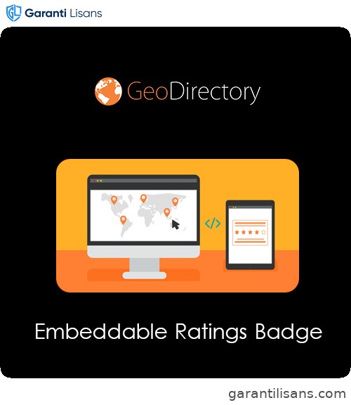 GeoDirectory Embeddable Ratings Badge
