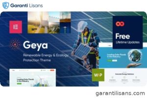 Geya – Renewable Energy & Ecology Protection WordPress Theme