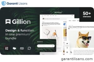 Gillion – Multi-Concept Magazine, News, Review WordPress Theme