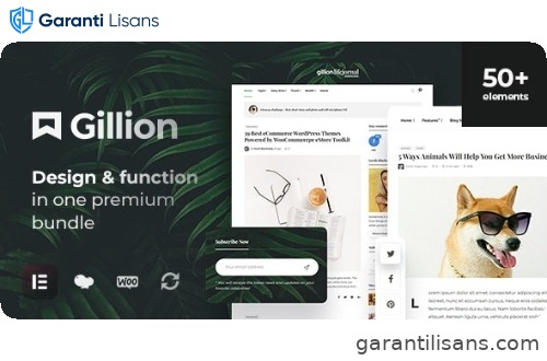 Gillion – Multi-Concept Magazine, News, Review WordPress Theme