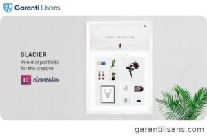 Glacier – Minimal WordPress Portfolio Theme