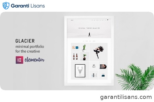 Glacier – Minimal WordPress Portfolio Theme
