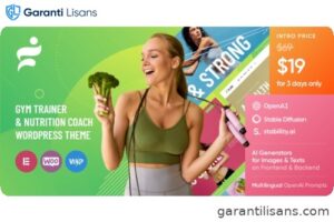 Glare – Dietitian & Health Coach WordPress Theme