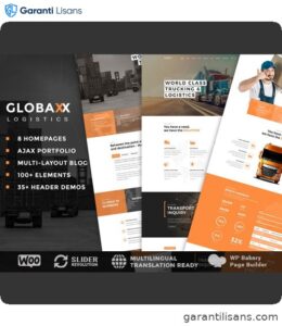 Globax – Logistics WordPress Theme + Woocommerce