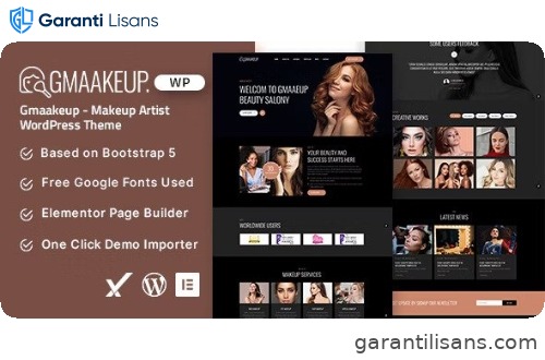 Gmaakeup – Makeup Artist WordPress Theme