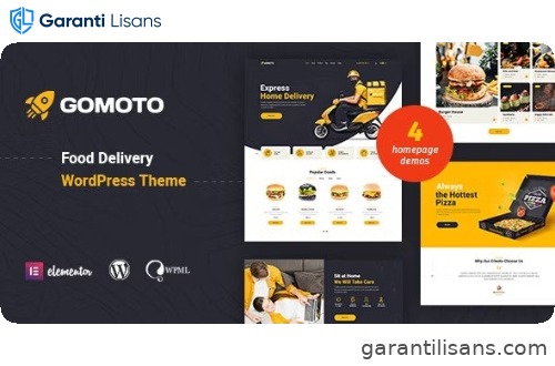Gomoto – Food Delivery & Medical Supplies WordPress Theme