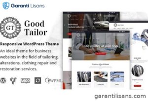 Good Tailor – Fashion & Tailoring Services WordPress Theme