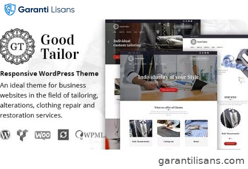 Good Tailor – Fashion & Tailoring Services WordPress Theme
