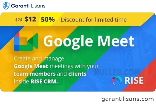 Google Meet Integration for RISE CRM