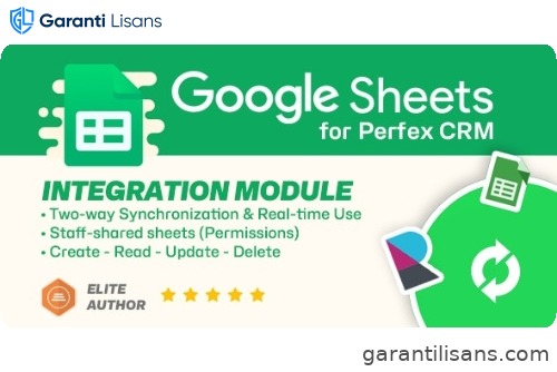 Google Sheets module for Perfex CRM – Two-way Spreadsheets Synchronization