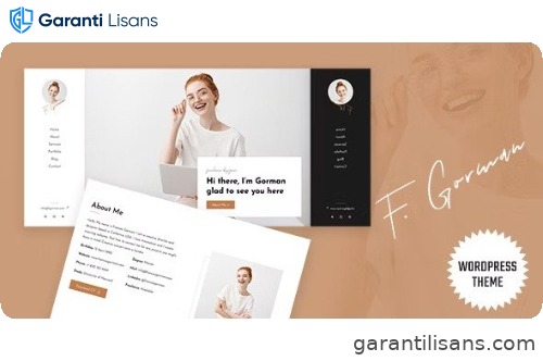 Gorman – Personal Portfolio WordPress Theme