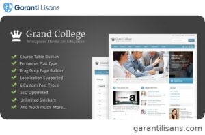 Grand College – WordPress Theme For Education