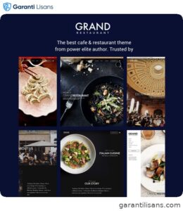 Grand Restaurant Cafe WordPress Theme