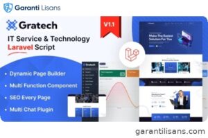 Gratech – IT Service And Technology With Component Page Builder