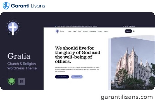 Gratia – Church & Religion WordPress Theme