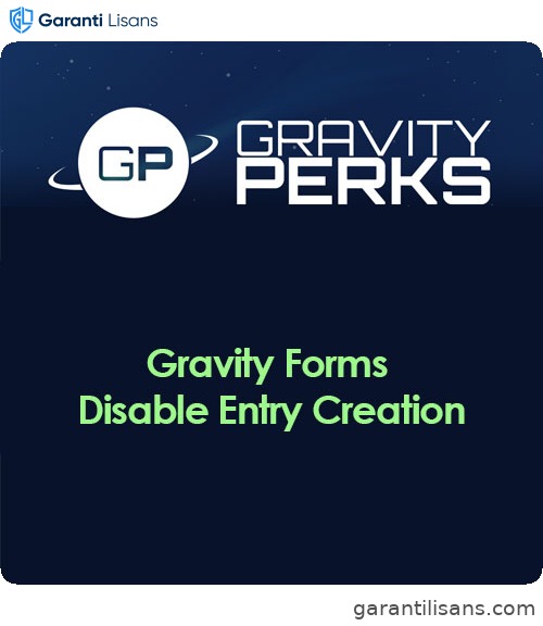 Gravity Perks – Gravity Forms Disable Entry Creation