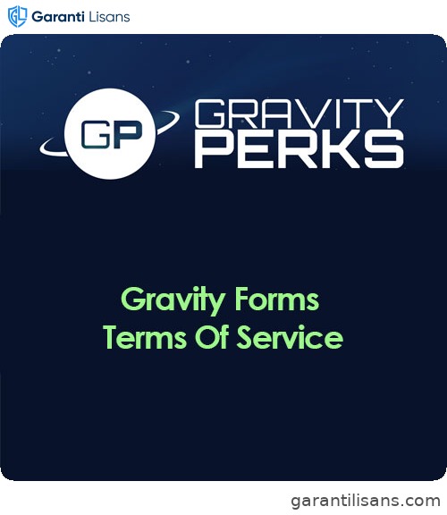 Gravity Perks – Gravity Forms Terms Of Service