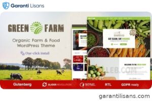 Green Farm – Organic Food WordPress Theme