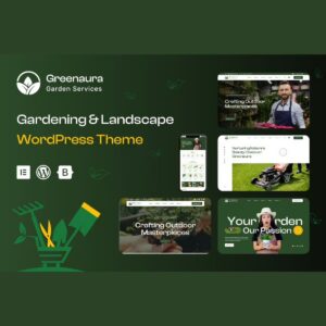Greenaura – Gardening & Landscaping WordPress Theme