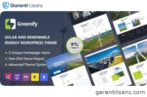 Greenify | Solar & Renewable Energy WordPress Theme