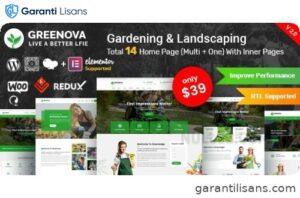 Greenova – Gardening & Landscaping WordPress Theme