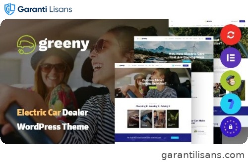 Greeny – Electric Car Dealership WordPress Theme