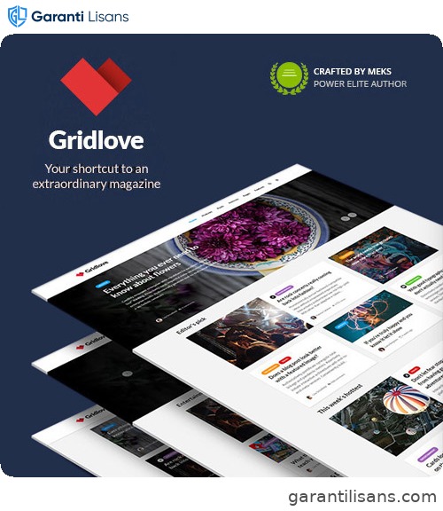 Gridlove – Creative Grid Style News & Magazine WordPress Theme