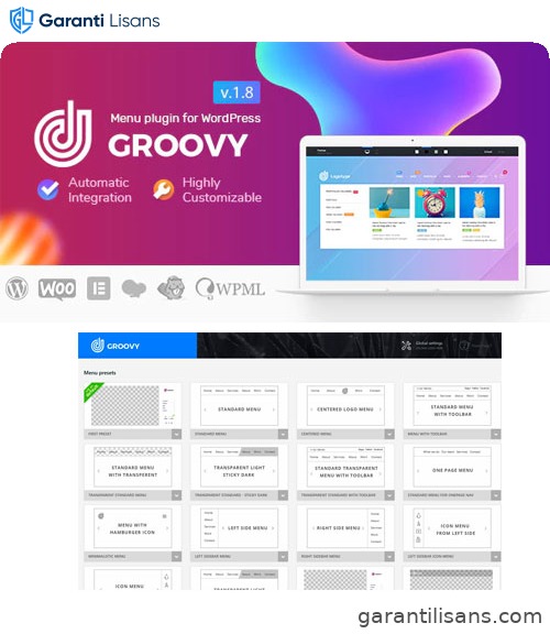 Groovy Mega Menu – Responsive Mega Menu Plugin for WordPress