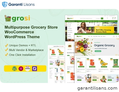 Grosi- Grocery Store WooCommerce WordPress Theme WooCommerce Theme