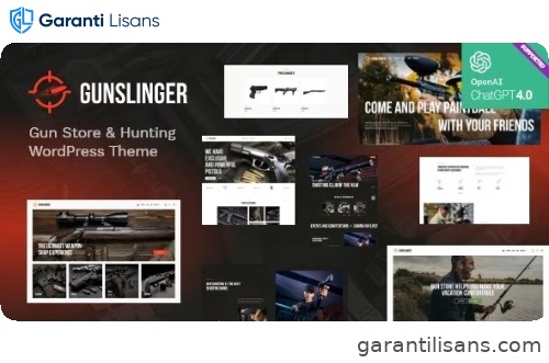 Gunslinger — Gun Store & Hunting WordPress Theme