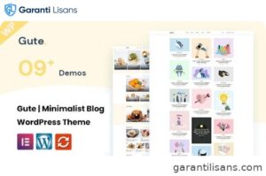 Gute | Minimalist Blog WordPress Theme