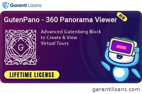 GutenPano – 360 Panorama Viewer for Gutenberg