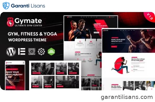 Gymat – Fitness and Gym WordPress Theme