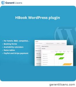 HBook – Hotel booking system – WordPress Plugin