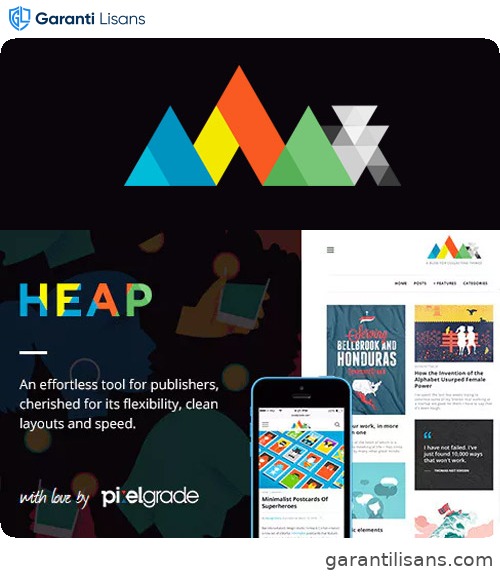 HEAP – A Snappy Responsive WordPress Blog Theme