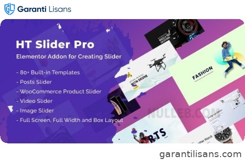 HT Slider Pro For Elementor