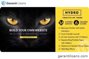 HYDRO – One Page Portfolio WordPress Theme