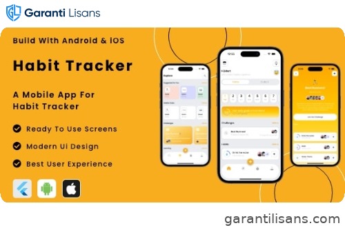 Habit Tracker App – Flutter Mobile App Template