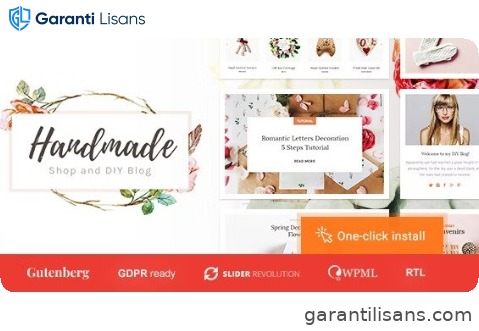 Handmade Shop – Handicraft Blog & Store Creative WordPress Theme