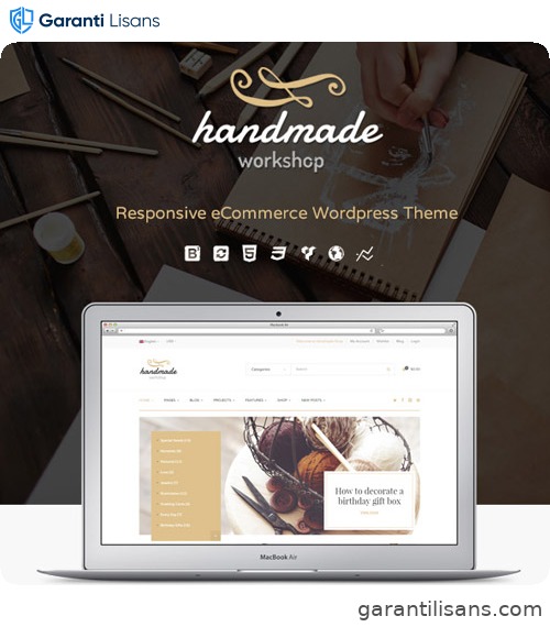 Handmade – Shop WordPress WooCommerce Theme