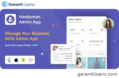 Handyman Admin App [Add-on]