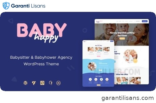 Happy Baby | Nanny & Babysitting Services Children WordPress Theme