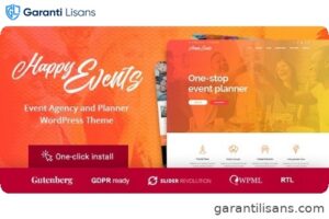 Happy Events – Holiday Planner & Event Agency WordPress Theme