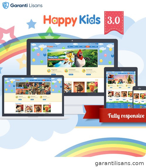 Happy Kids – Children WordPress Theme