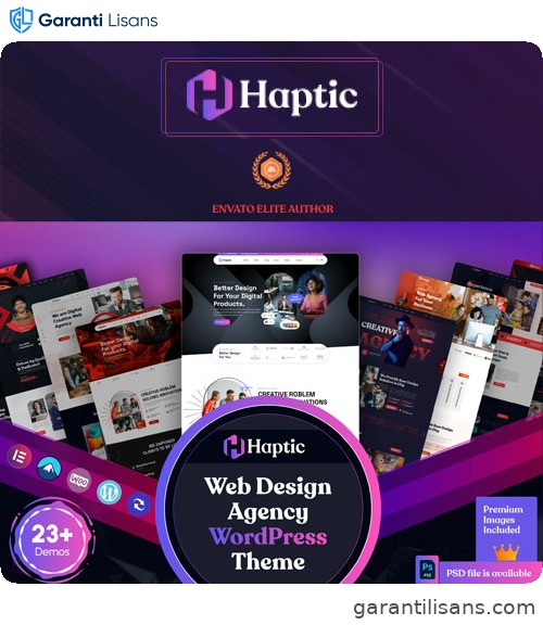 Haptic – Web Design Agency WordPress Theme