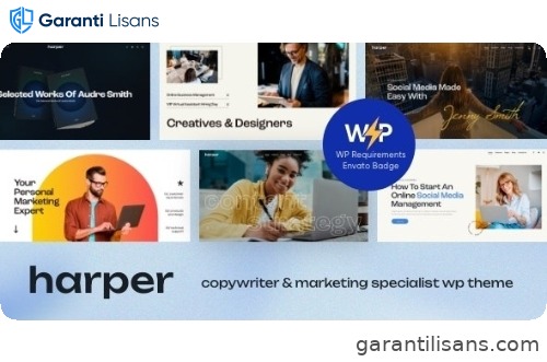 Harper – Copywriter & Marketing Specialist WordPress Theme